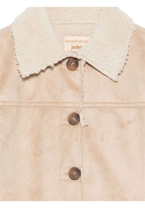 Giacca con bottoni ZHOE & TOBIAH KIDS | SHT2MK45 NATURALE